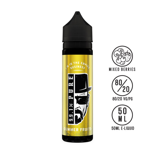 99.1% Pure - Summer Fruits 50ml - The Ace Of Vapez