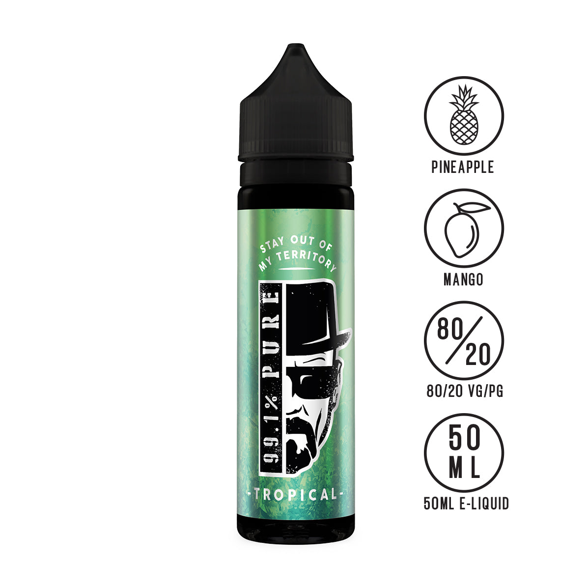99.1% Pure - Tropical 50ml - The Ace Of Vapez
