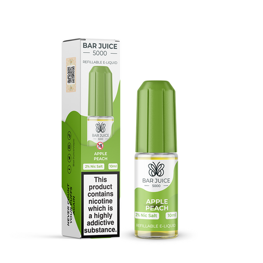 Bar Juice 5000 Salt Apple Peach 10ml - The Ace Of Vapez