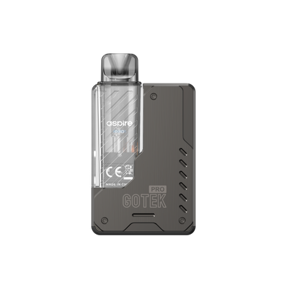 Aspire Gotek PRO Pod Kit Gunmetal | 
The Ace Of Vapez