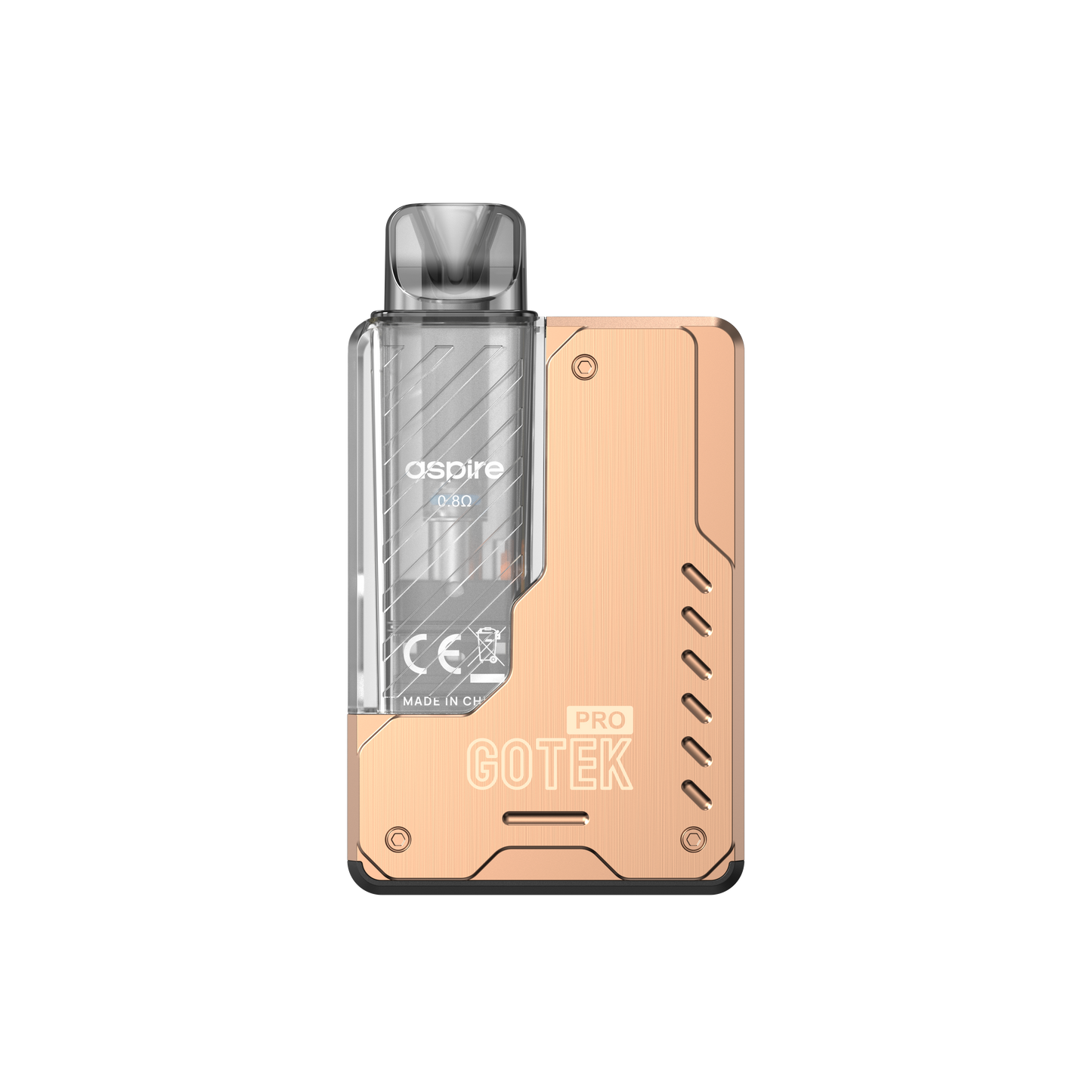 Aspire Gotek PRO Pod Kit Rose Gold |
The Ace Of Vapez