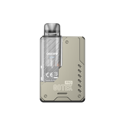 Aspire Gotek PRO Pod Kit Titanium | The Ace Of Vapez