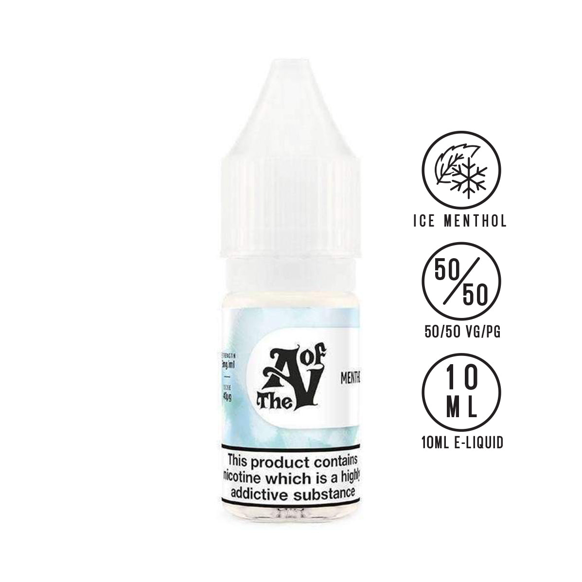 TAOV Basics - Menthol 10ml - The Ace Of Vapez