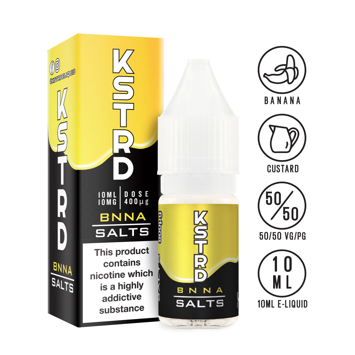 KSTRD - BNNA Nic Salt 10ml - The Ace Of Vapez