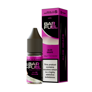 Bar Fuel Aloe Grape Nic Salts 10ml