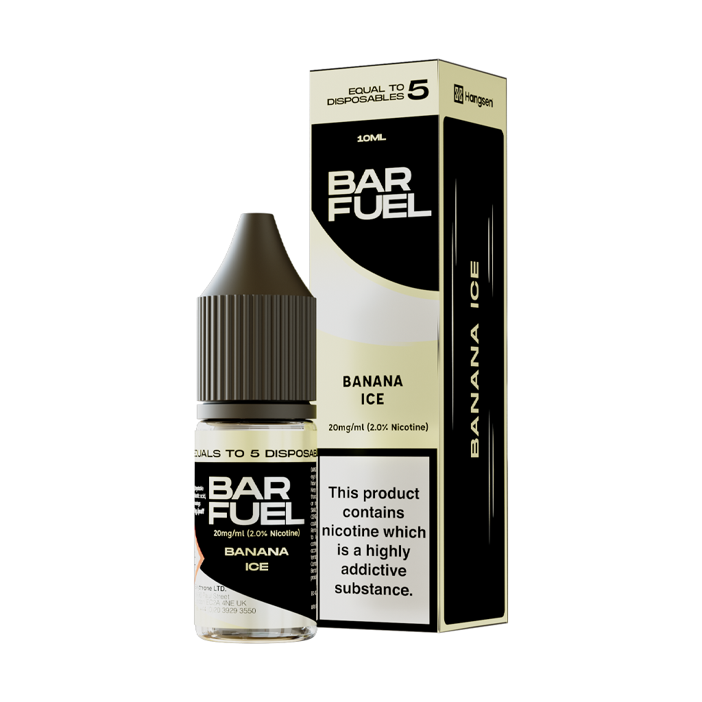 Bar Fuel Banana Ice Nic Salts 10ml - The Ace Of Vapez