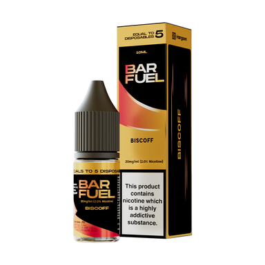 Bar Fuel Biscoff Nic Salts 10ml