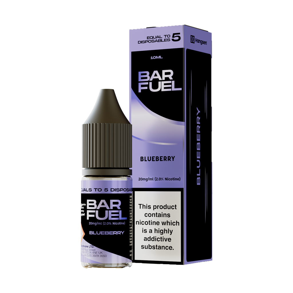 Bar Fuel Blueberry Nic Salts 10ml - The Ace Of Vapez