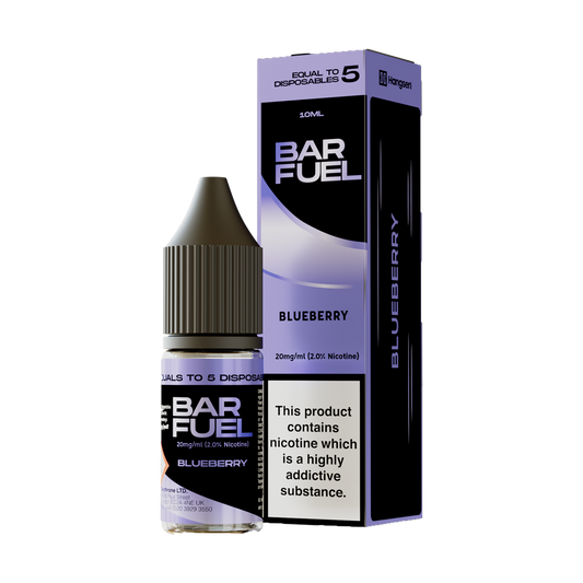 Bar Fuel Blueberry Nic Salts 10ml - The Ace Of Vapez