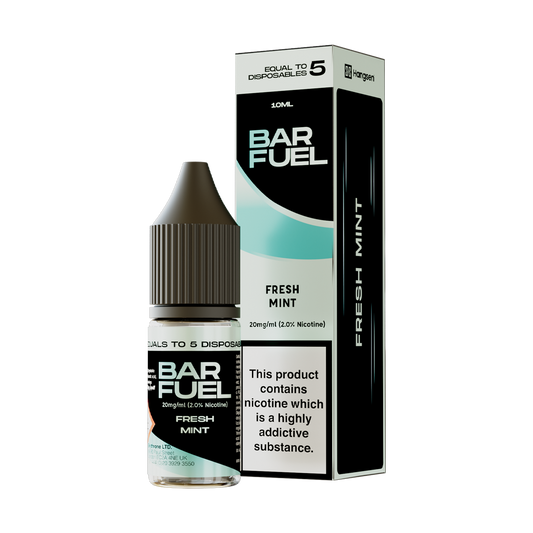 Bar Fuel Fresh Mint Nic Salts 10ml - The Ace Of Vapez