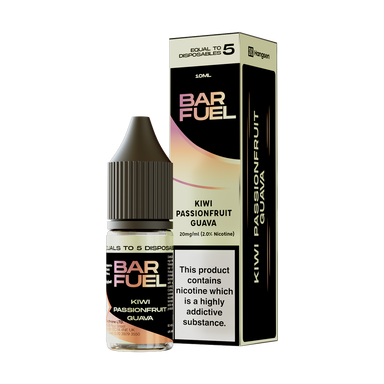 Bar Fuel Kiwi Passionfruit Guava Nic Salts 10ml