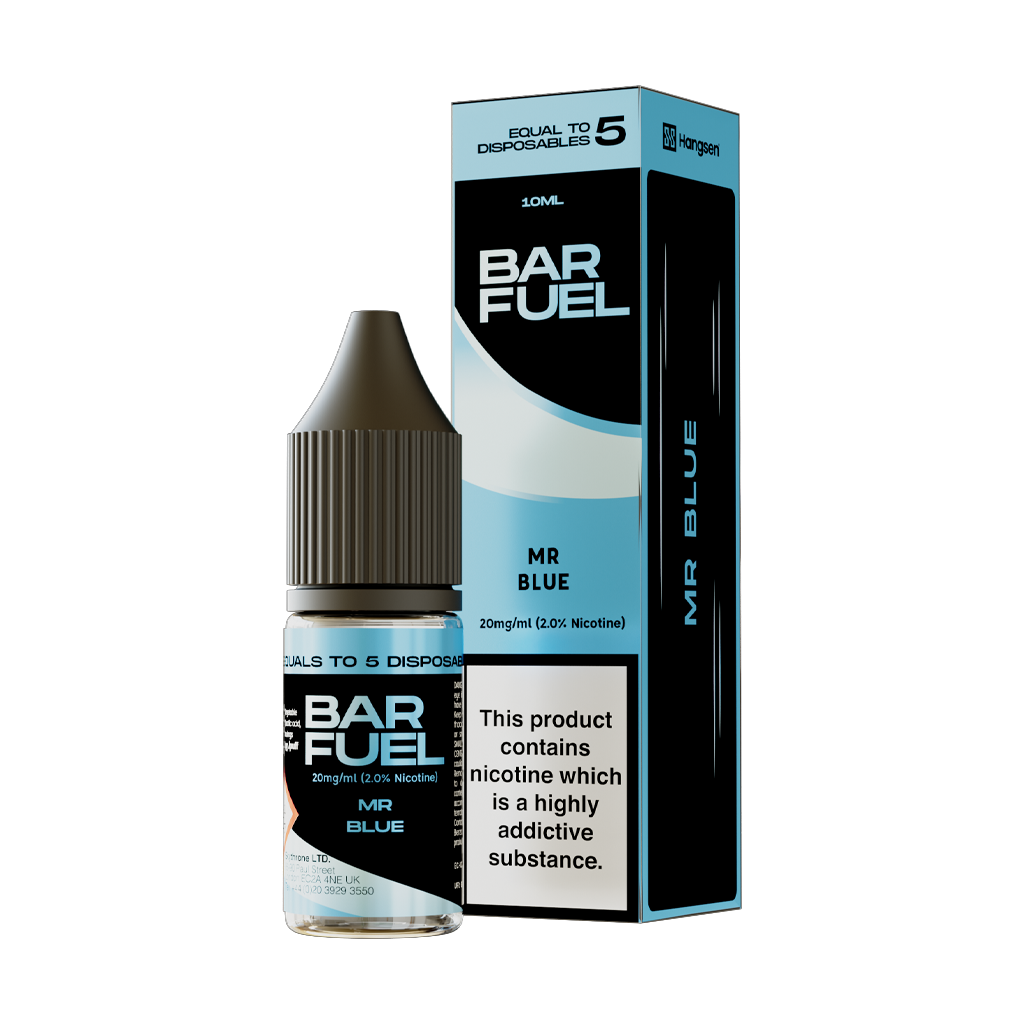 Bar Fuel Mr Blue Nic Salts 10ml - The Ace Of Vapez