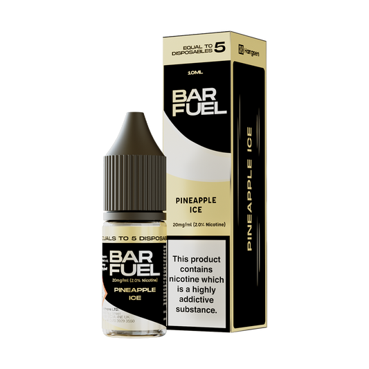 Bar Fuel Pineapple Ice Nic Salts 10ml - The Ace Of Vapez