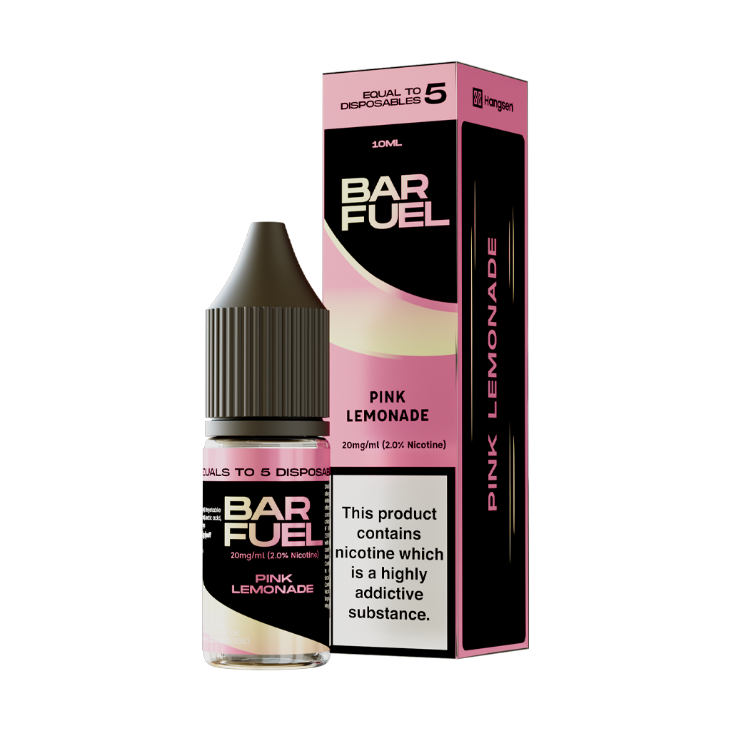 Bar Fuel Pink Lemonade Nic Salts 10ml - The Ace Of Vapez