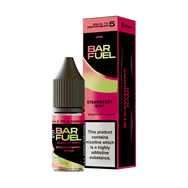 Bar Fuel Strawberry Kiwi Nic Salts 10ml