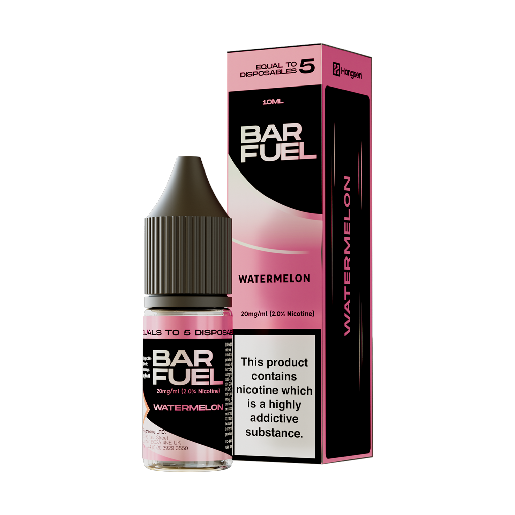 Bar Fuel Watermelon Nic Salts 10ml - The Ace Of Vapez