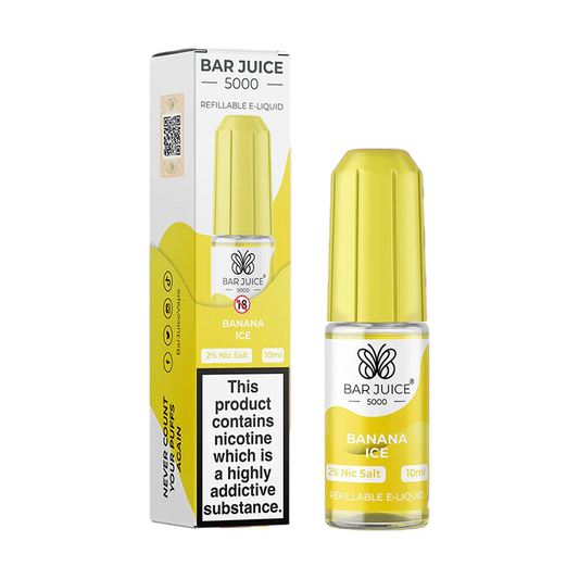 Bar Juice 5000 Salt Banana Ice 10ml - The Ace Of Vapez