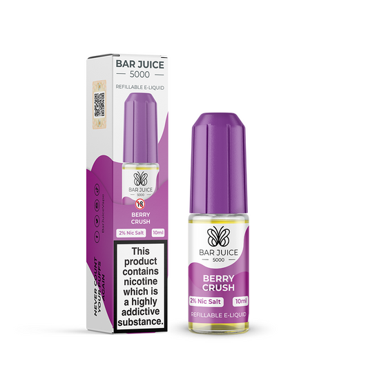 Bar Juice 5000 Salt Berry Crush 10ml - The Ace Of Vapez