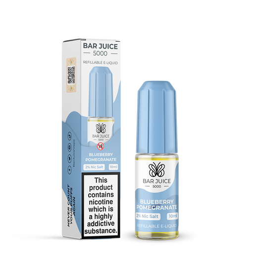 Bar Juice 5000 Salt Blueberry Pomegranate 10ml - The Ace Of Vapez