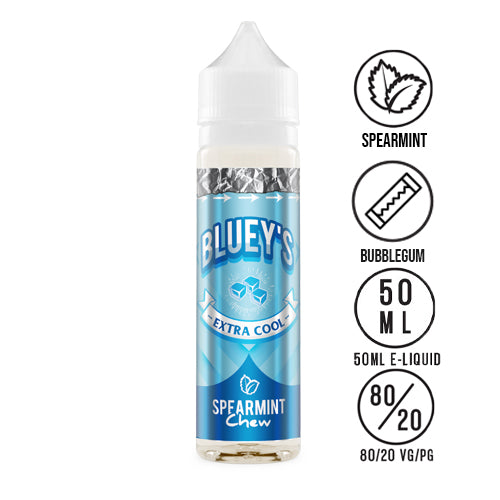 Bluey's Chews - Extra Cool 50ml - The Ace Of Vapez