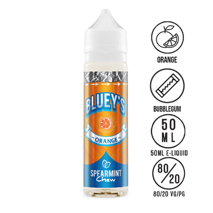 Bluey's Chews - Orange 50ml - The Ace Of Vapez