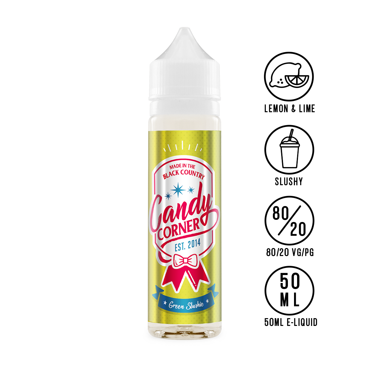 Candy Corner - Green Slushie 50ml - The Ace Of Vapez