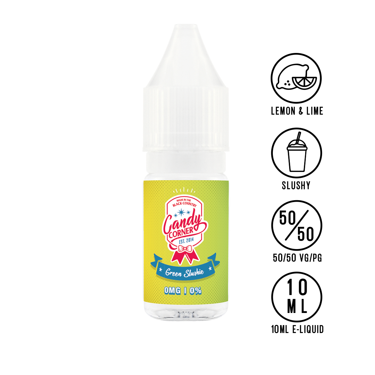 Candy Corner - Green Slushie 10ml - The Ace Of Vapez
