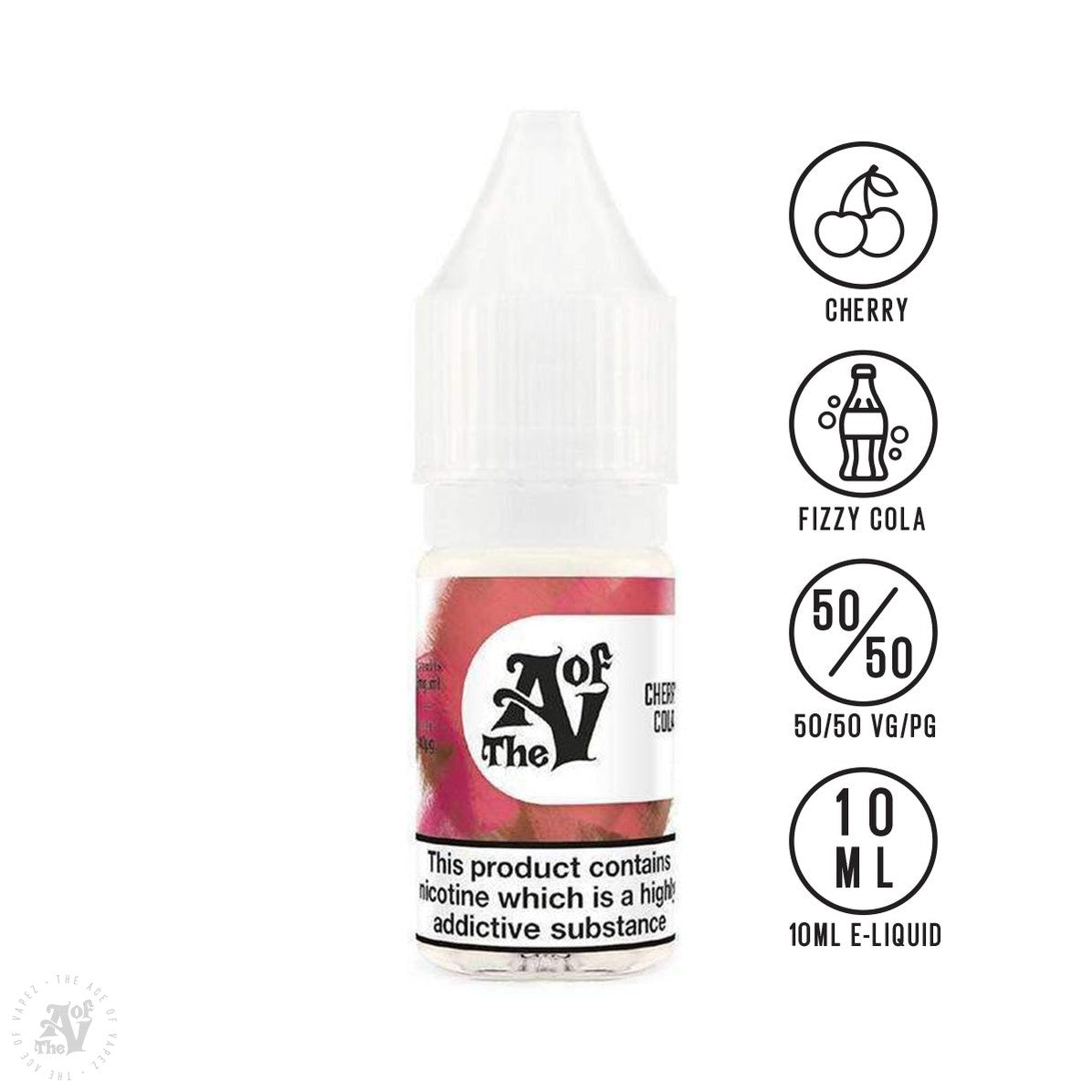 TAOV Basics - Cherry Cola 10ml - The Ace Of Vapez