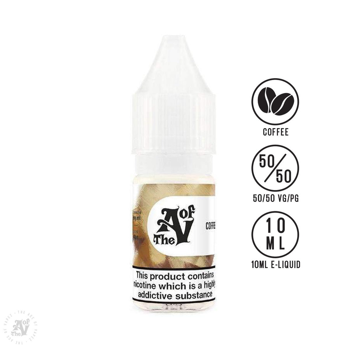 TAOV Basics - Coffee 10ml - The Ace Of Vapez