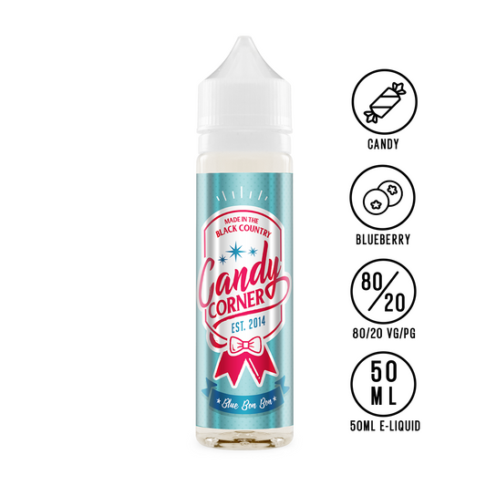 Candy Corner Blueberry Bon Bon 50ml | The Ace Of Vapez