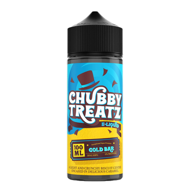 Chubby Treatz Gold Bar 100ml Shortfill