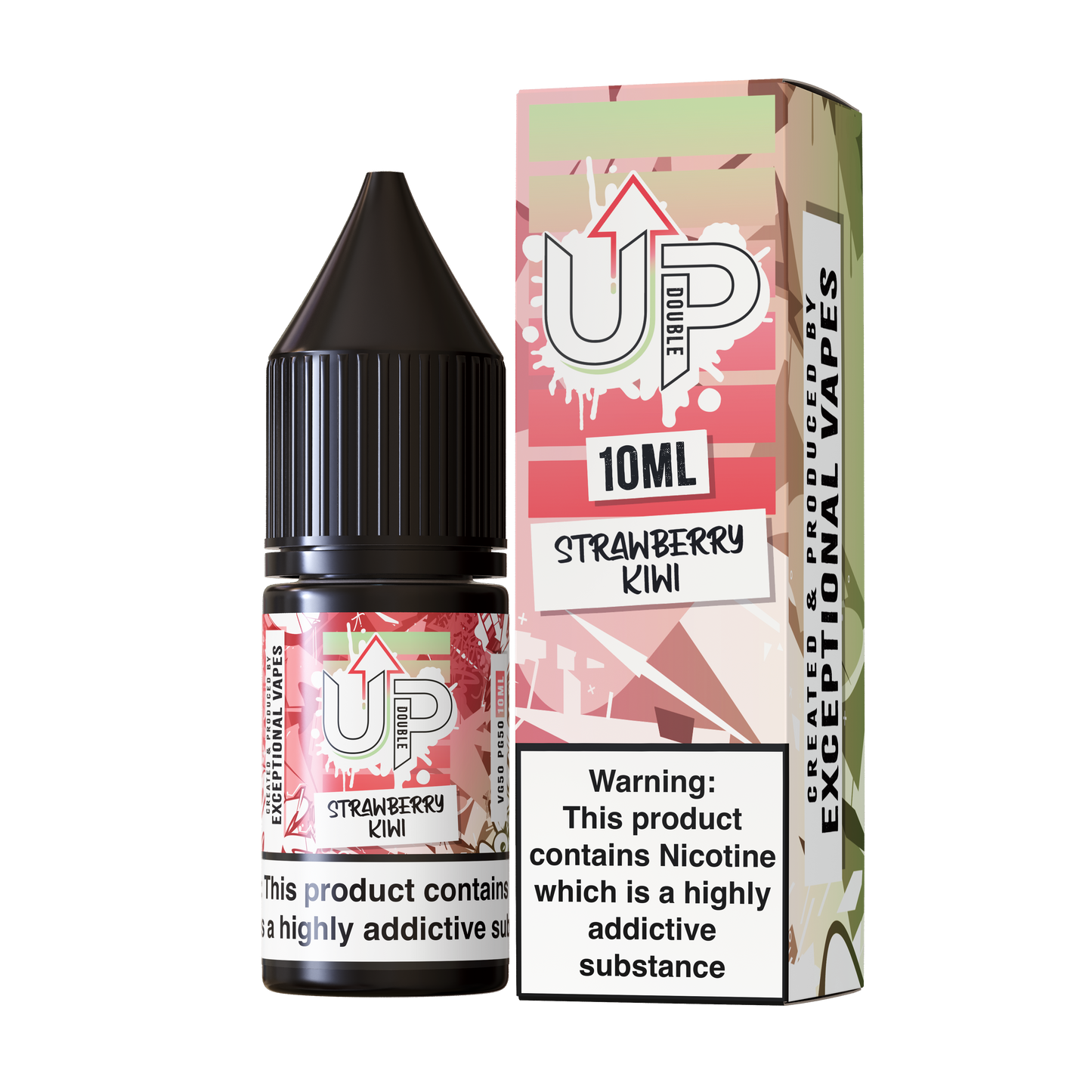 Double Up Strawberry Kiwi 10ml - The Ace Of Vapez