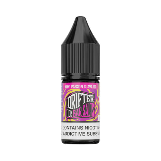Drifter Bar Kiwi Passion Guava Ice Salts 10ml (Clearance) - The Ace Of Vapez