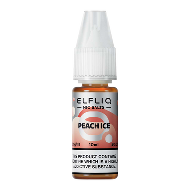 Elf Bar Elfliq - Peach Ice 10ml Nic Salts