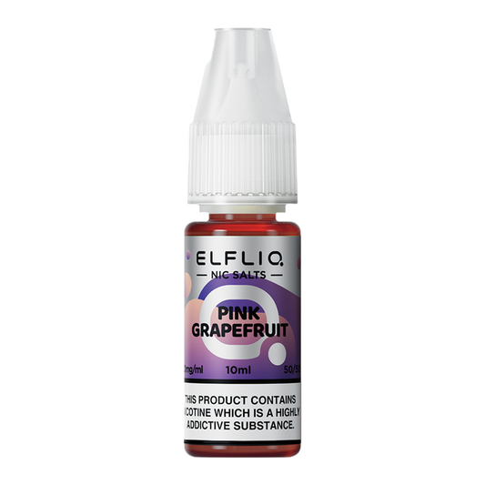 Elf Bar Elfliq - Pink Grapefruit 10ml Nic Salts - The Ace Of Vapez