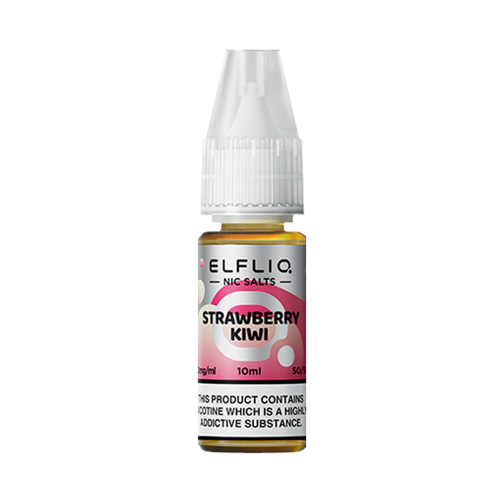 Elf Bar Elfliq - Strawberry Kiwi 10ml Nic Salts - The Ace Of Vapez