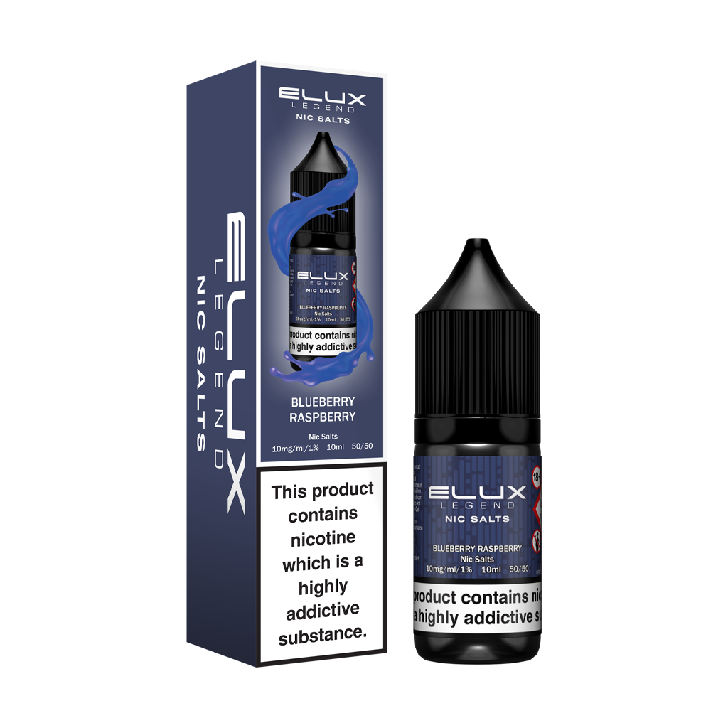 Elux Legend Blueberry Raspberry Nic Salts 10ml - The Ace Of Vapez