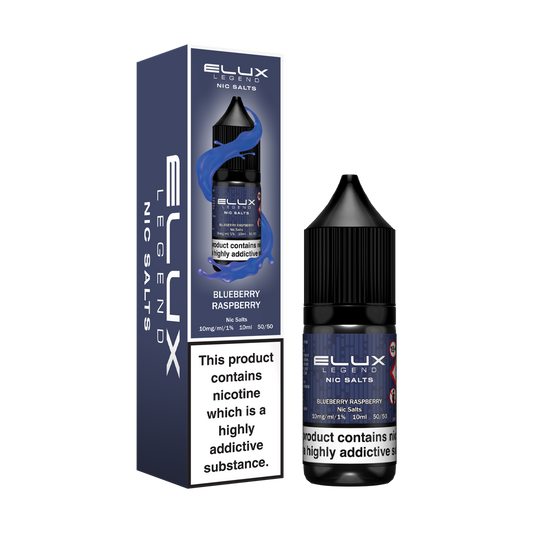 Elux Legend Blueberry Raspberry Nic Salts 10ml - The Ace Of Vapez