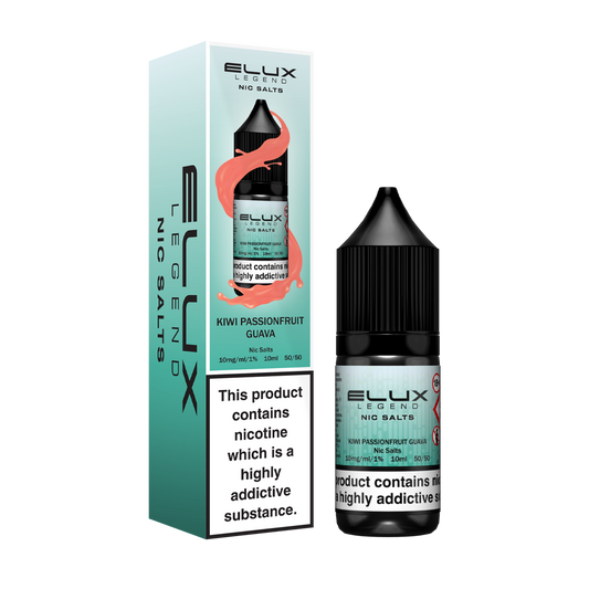 Elux Legend Kiwi Passionfruit Guava Nic Salts 10ml - The Ace Of Vapez