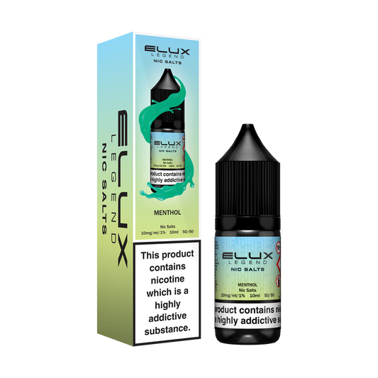 Elux Legend Menthol Nic Salts 10ml - The Ace Of Vapez