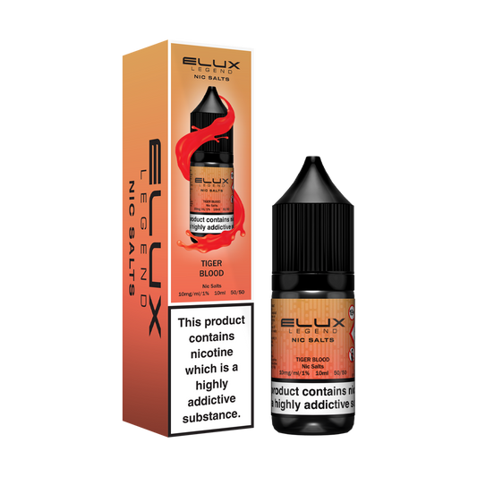 Elux Legend Tiger Blood Nic Salts 10ml - The Ace Of Vapez