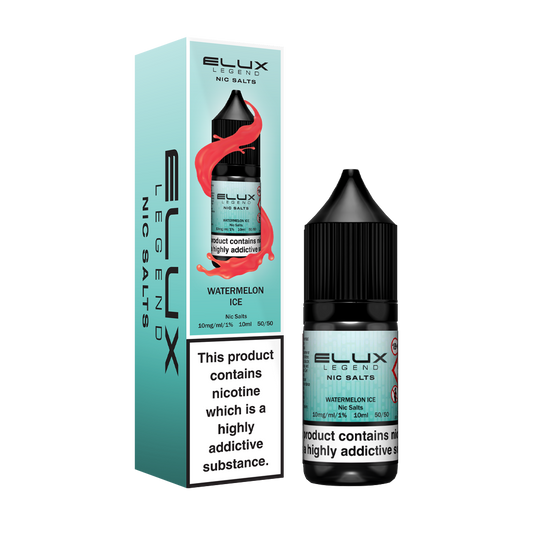 Elux Legend Watermelon Ice Nic Salts 10ml - The Ace Of Vapez