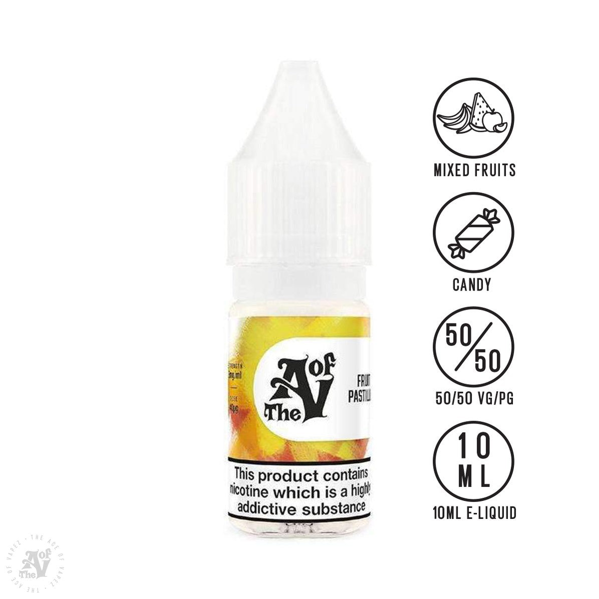 TAOV Basics - Fruit Pastilles 10ml - The Ace Of Vapez