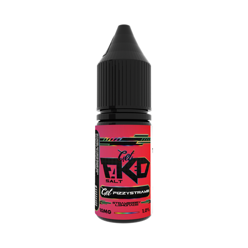Get Faked - Get FizzyStrawb Nic Salts 10ml - The Ace Of Vapez