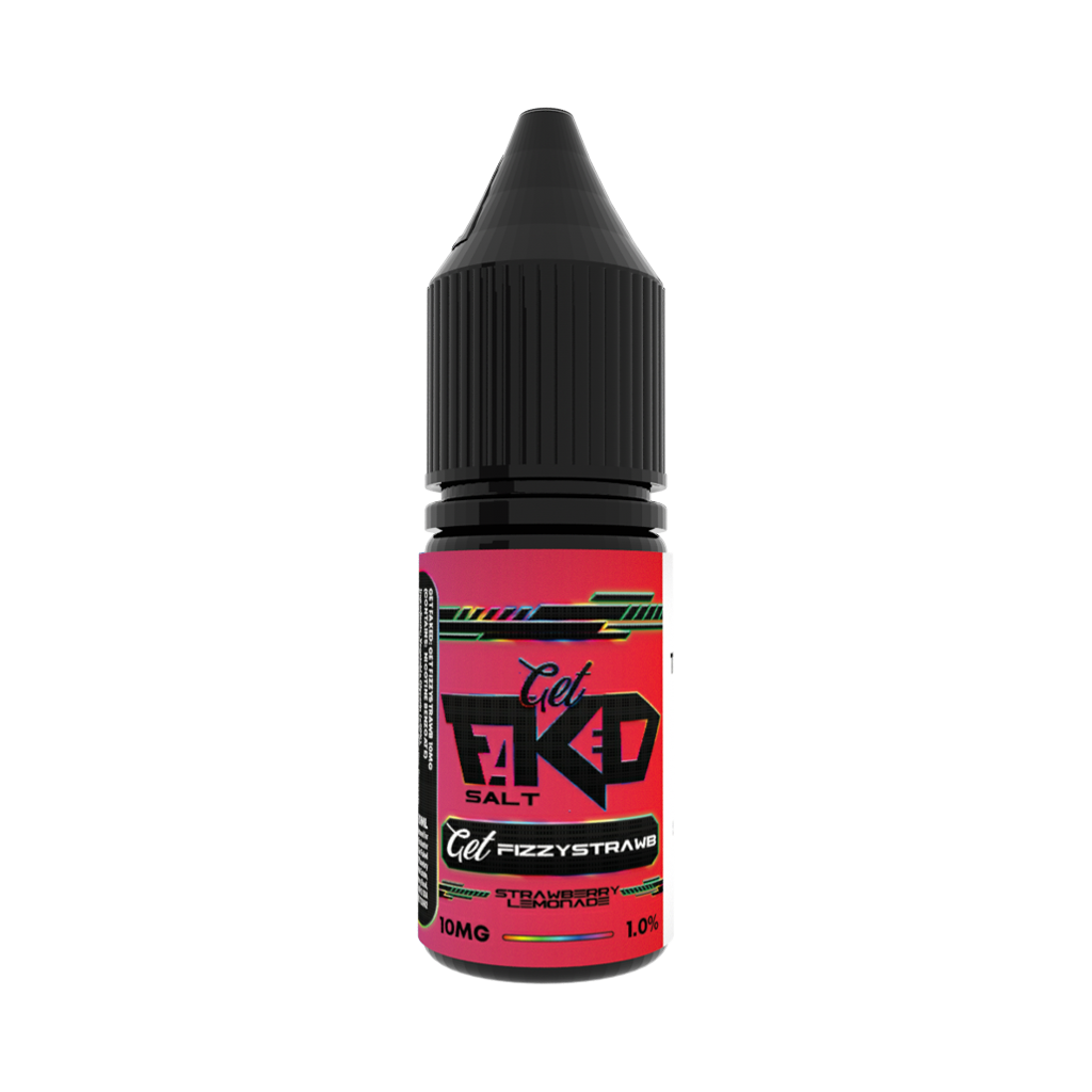 Get Faked Get Fizzy Strawb Nic Salts 10ml | The Ace Of Vapez
