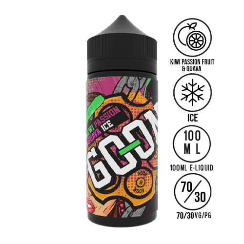 Goon Kiwi Guava Passion Fruit Ice 100ml - The Ace Of Vapez