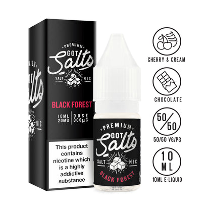 Got Salts - Black Forest 10ml - The Ace Of Vapez