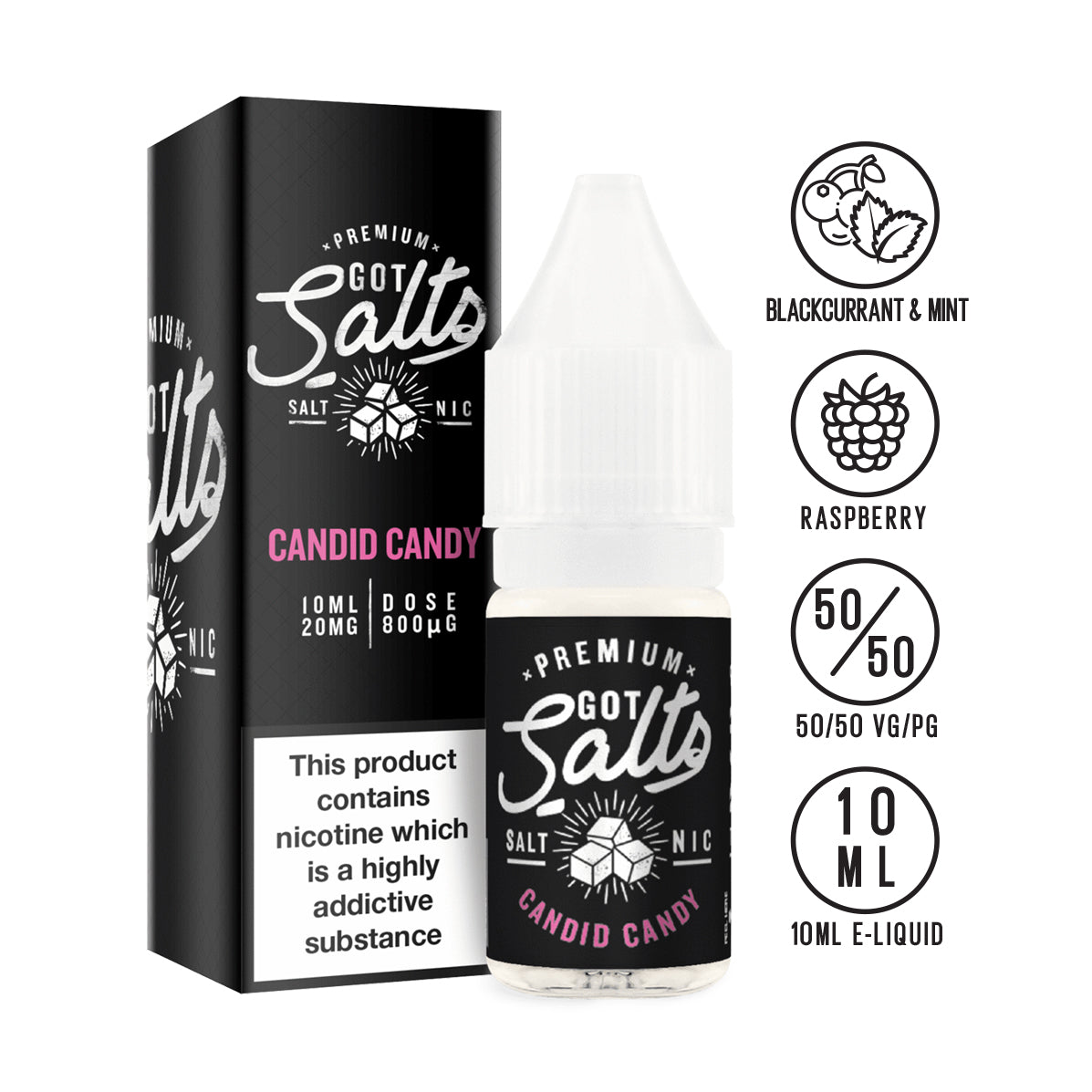 Got Salts - Candid Candy TPD 10ml - The Ace Of Vapez