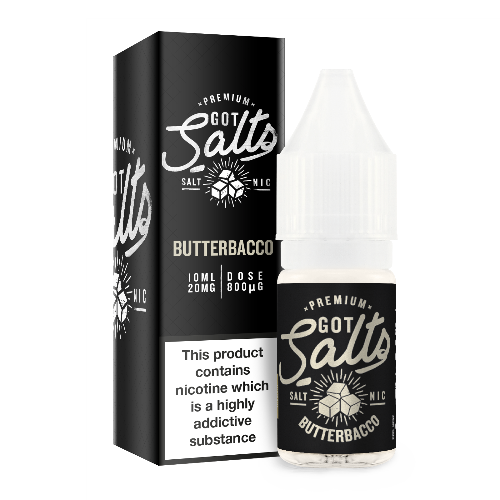 Got Salts - Butterbacco 10ml - The Ace Of Vapez