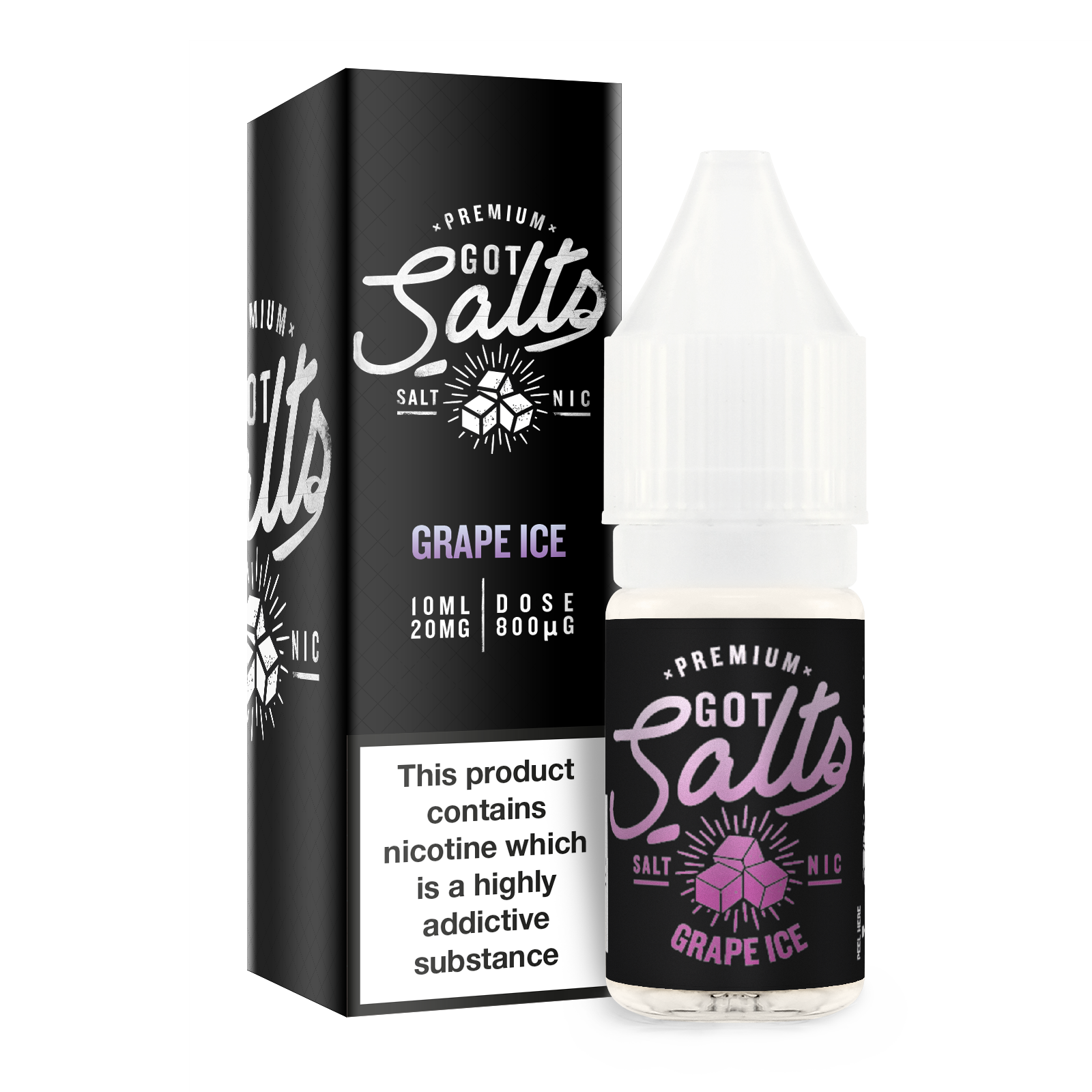 Got Salts - Grape Ice 10ml - The Ace Of Vapez